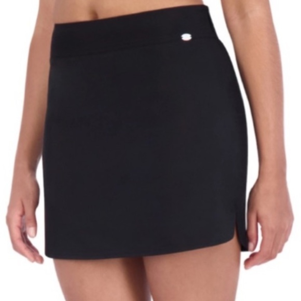 ZeroXposur Black Swim Skort